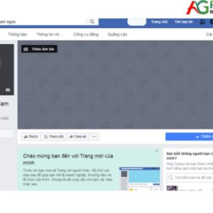 Cách lập page bán hàng trên facebook bằng PC