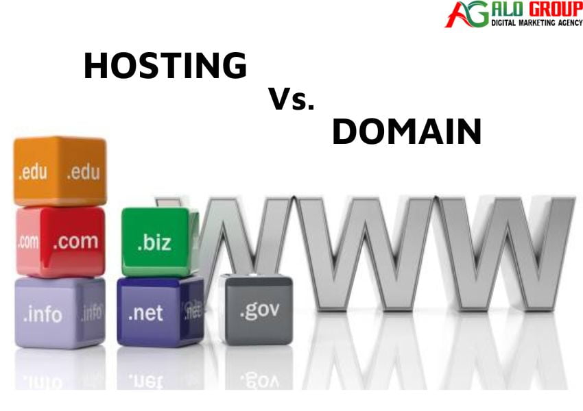 Sự khác biệt giữa một hosting và domain là gì?